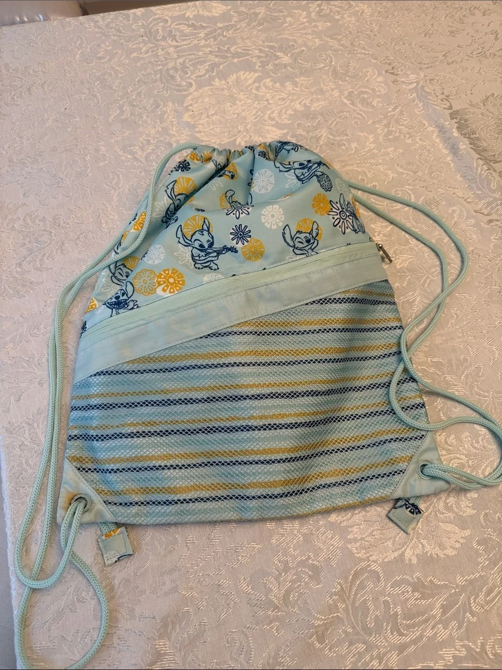 Disney Stitch Drawstring Backpack - Picture 4 of 5